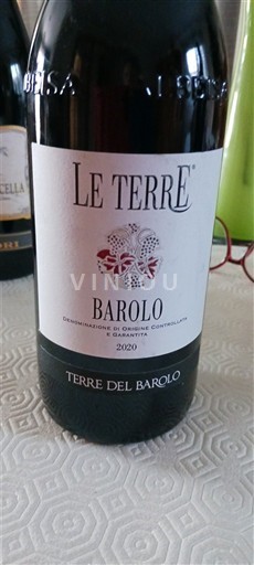 Piedmont Wines Barolo Terre del Barolo Le Terre 2020