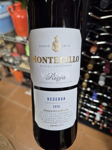 Ла-Ріоха Ріоха Montecillo Reserva 2016