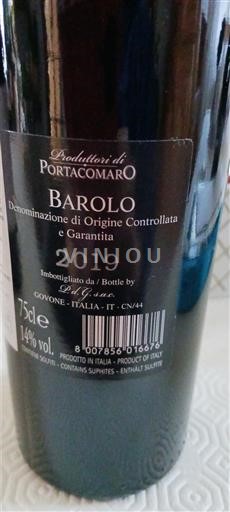 Piamonte Barolo Produttori di Portacomaro 2019