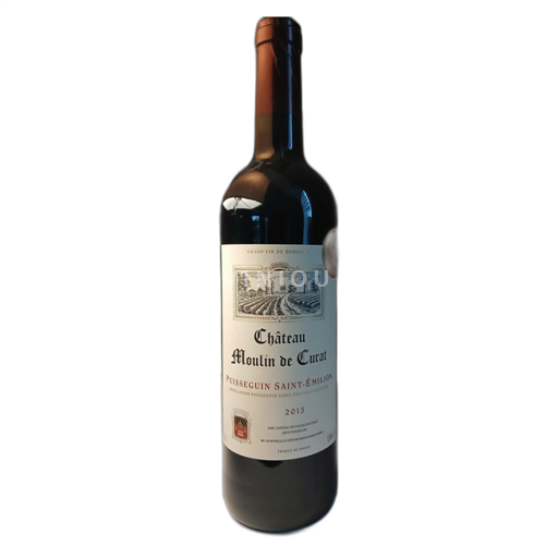 Bordeaux Puisseguin-saint-émilion Château Moulin de Curat 2015