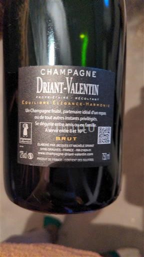 Champagne Driant-Valentin Icke årgångsbetecknad