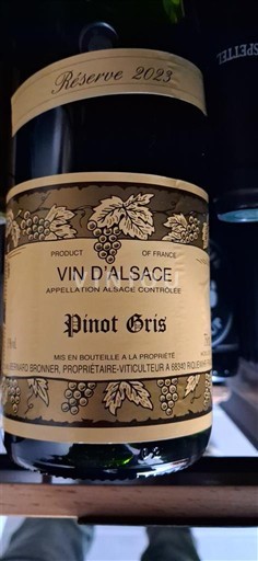 Alsácia Leonard Bronner Réserve 2023