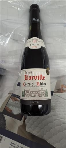 Rhône Valley Côtes du Rhône Brotte Esprit Barville 2023