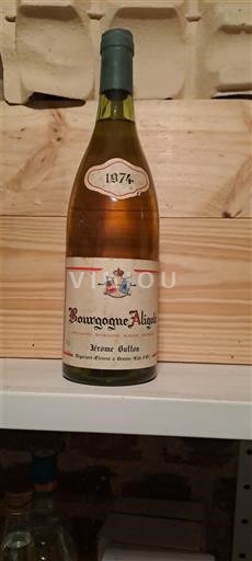 Burgund Bourgogne Aligoté Jérôme buffon 1974