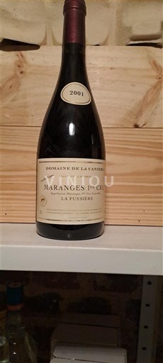 Borgonha Maranges Premier Cru Domaine La Canière La Fussière 2001
