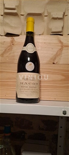 Bourgogne Mâcon et mâcon-villages Cave de l'Aurore Mâcon Bierre Bicolay 2000