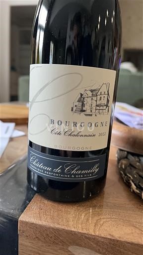 Burgundy Château Chamilly Côte Chalonnaise 2022