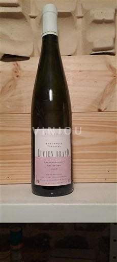 Alsace Lucien Brand Vendanges Tardives 2006