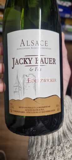 Alsácia Jacky Bauer & Fils Edelzwicker Não Sazonado