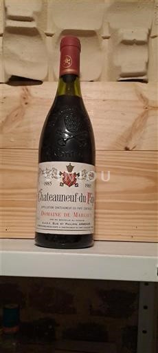 Valle del Ródano Châteauneuf-du-Pape. Domaine Marcoux 1985