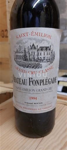 Bordeaux Saint-Émilion Grand Cru Château Fonplégade 1994