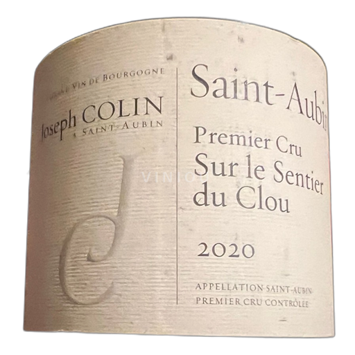 Bourgogne Saint-Aubin Premier Cru Joseph Colin Sur le Sentier du Clou 2020