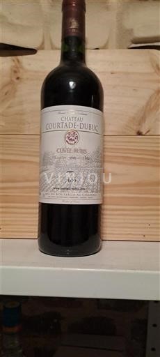 Burdeos Bordeaux superior Château Courade Dubuc Rubis 2009