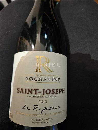 Rhône Valley Saint-Joseph Domaine Rochevine Le Reposoir 2013