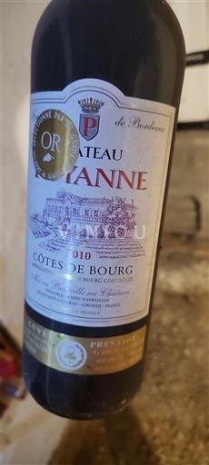 Bordeaux Côtes-de-bourg Château Vianne 2010