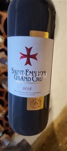 Bordeaux Saint-Émilion Grand Cru Scea beard 2018