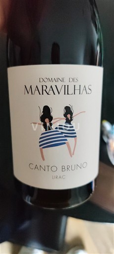 Rhônen laakso Lirac Domaine S Maravilhas Canto Bruno 2021