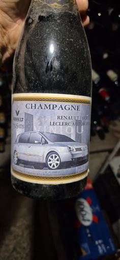 Champaña Champán Renault Sats Leclerc Automobiles Sin añada