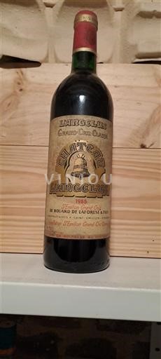 Bordeaux Saint-Émilion Grand Cru Château L'Angelus 1985
