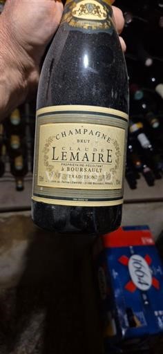 Champagne Sâm-panh Claude Lemaire Tradition Không niên vụ