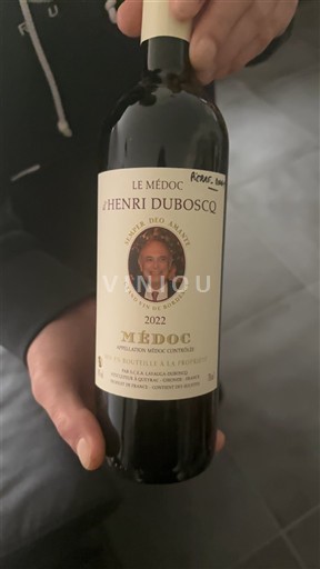 Bordeaux Médoc Henri Duboscq Le Médoc d'Henri Duboscq 2022