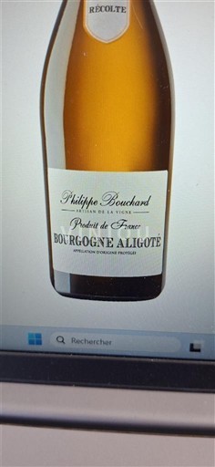 Viner Blanc sec Philippe Bouchard 2024 Frankrike Burgund Bourgogne-aligoté AOC