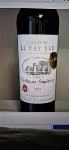 Bordeaux Bordeaux Supérieur Château Le Rey Sud 2021