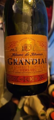 Langvedok Languedoc Grandial Blanc de Blancs Demi-Sec Neleten.