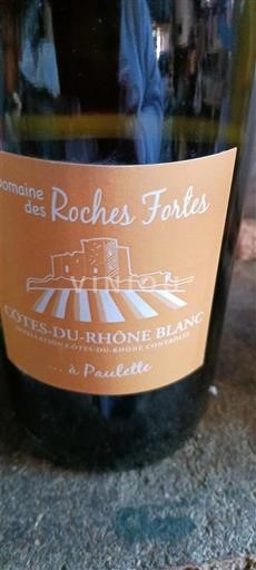 Rhônedalen Côtes du Rhône Domaine S Roches Fortes à Paulette 2024