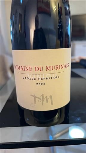 Vallée du Rhône Crozes-hermitage Domaine Murinais 2023