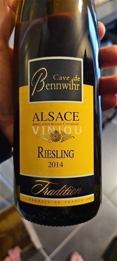 Alsácia Cave de Bennwihr Tradition 2014