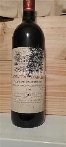 Burdeos Saint-Émilion Gran Cru Grand Cru Château Arcie 2000