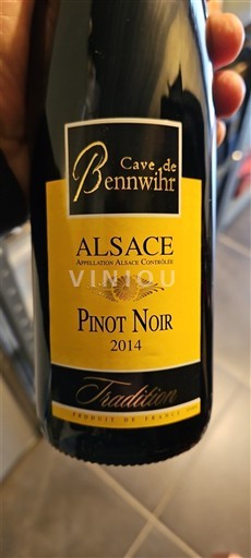 Alsácia Cave de Bennwihr Tradition 2014