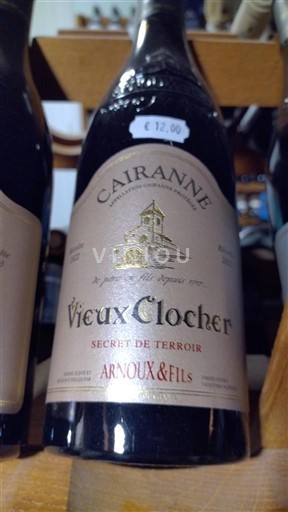 Rhônedalen Cairanne Arnoux & Fils Vieux Clocher Secret de Terroir 2023