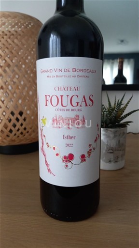 Bordeaux Côtes-de-bourg Château Fougas Esther 2022