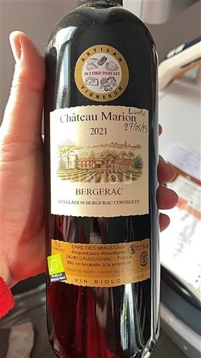 Tây Nam Bergerac Château Marion 2021