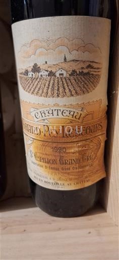 Bordeaux Saint-Émilion Grand Cru Grand Cru Château Grand Pey Lescours 1990