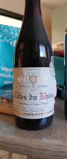 Rhônedalen Côtes du Rhône Moulin de Meyran Grande Terre 2021