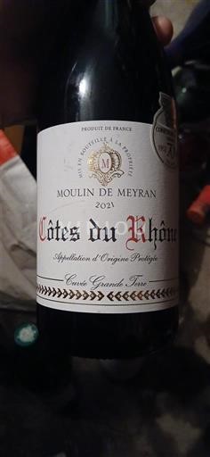 Rhônetal Côtes du Rhône Moulin de Meyran Grande Terre 2021