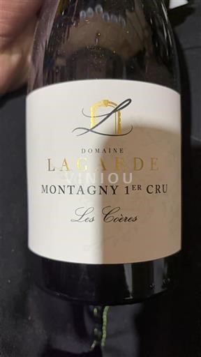 Borgogna Non specificato Premier Cru Domaine Lagarde Les Coères 2023