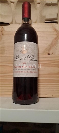 Bordeaux Bordeaux rosé Giscours Rosé de Giscours 1997