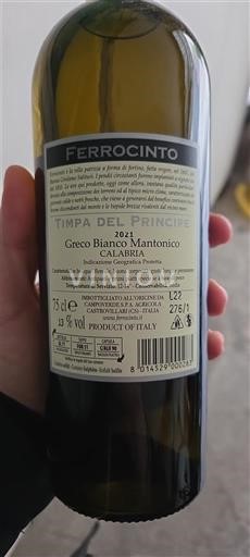 Kalabrien Ferrocinto Timpa del Principe 2021