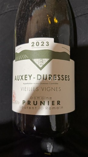 Borgoña Auxey-duresses Domaine Prunier Laurent & Romain Vieilles Vignes 2023