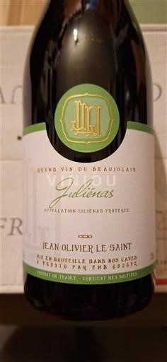 Beaujolais Juliénas Jean Olivier Le Saint 2015