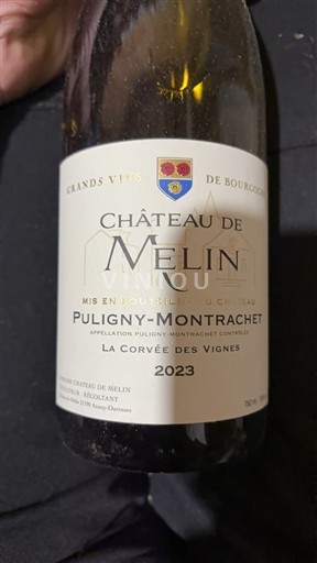 Burgund Puligny-Montrachet Château Melin La Corvée des Vignes 2023
