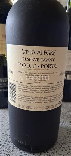 Bồ Đào Nha Porto Vista Alegre Reserve Tawny Không niên vụ