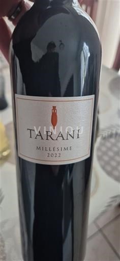 Sudoeste Comté tolosano Tarani Millésime 2022