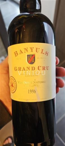Roussillon Banyuls Grand Cru Banyuls Grand Cru 1998