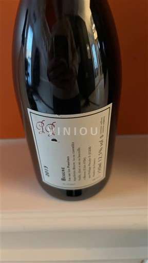 Bourgogne Beaune Premier Cru Philippe Pacalet Bulle 2013