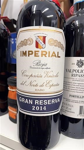 La Rioja Rioja Compañía Vinícola del Norte de España (CVNE) Imperial Gran Reserva 2014